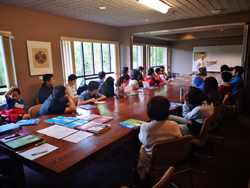 2019.09.14 第六校区在维都利亚大学组织美国名校之路讲座