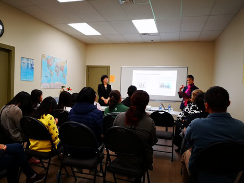 Aspengrove School校长来我校讲座